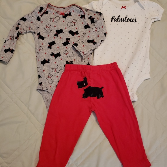 Carter's Other - Carter's Baby Girl 3 Piece Outfit
